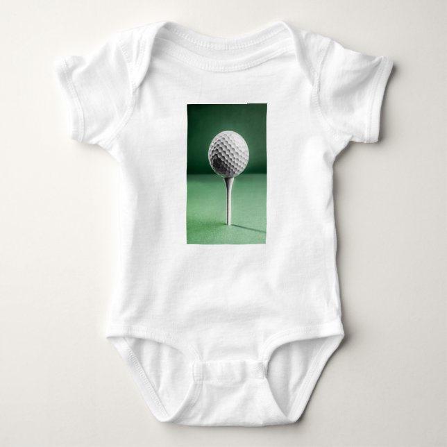 Body Para Bebê Golf Ball em Tee (Frente)