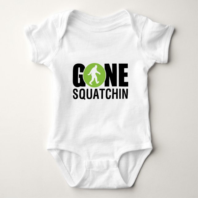 Body Para Bebê Gone Squatchin (Frente)