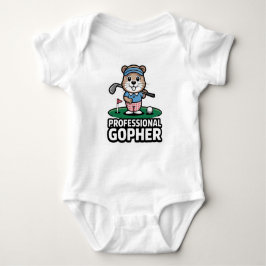 Body Para Bebê Gopher Profissional Jr