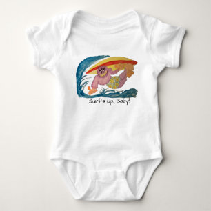 Body Para Bebê Gorila Surfista