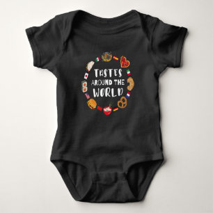 Body Para Bebê Gosto pelo mundo