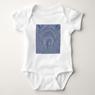 Body Para Bebê Grande Design de Coração Invisível