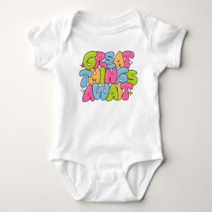 Body Para Bebê Grandes coisas esperam
