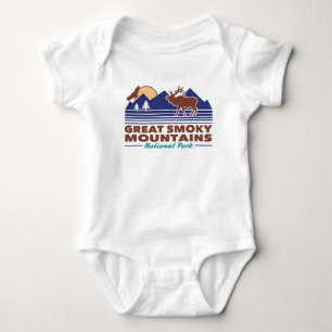 Body Para Bebê Great Smoky Mountains