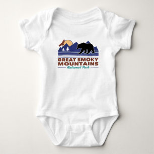 Body Para Bebê Great Smoky Mountains