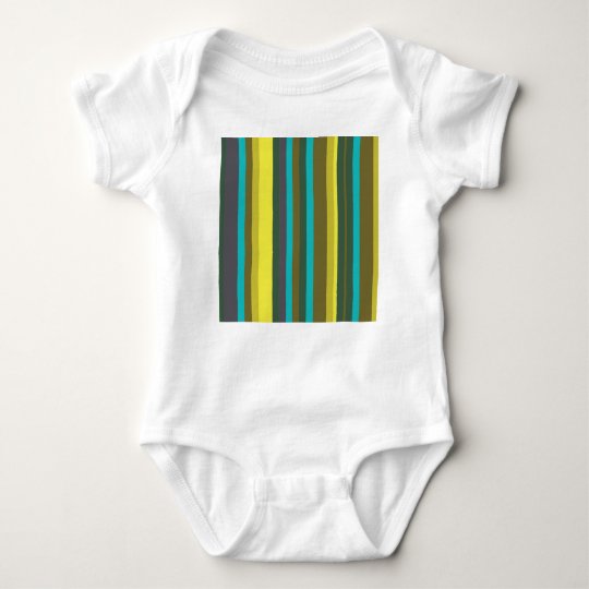 Body Para Bebê Green_stripes