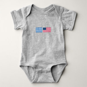 Body Para Bebê grego americano