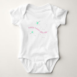 Body Para Bebê Grelha-brilha pequena estrela Magic Wand Baby Girl