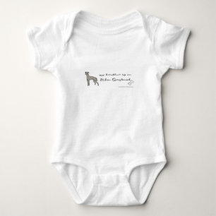 Body Para Bebê Greyhound italiano