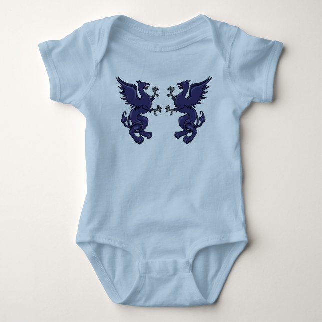 Body Para Bebê Griffin Crest (Frente)