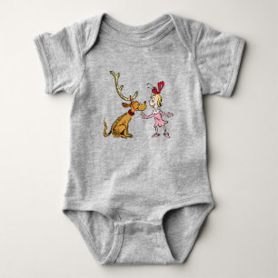 Body Para Bebê Grinch   Max & Cindy Lou Quem