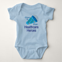 Gritar para Heróis da Saúde Bebê Roupa