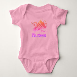 Body Para Bebê Gritar por Enfermeiras Bebê Roupa