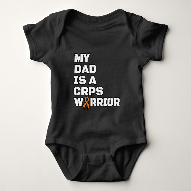 Body Para Bebê Guerreiro/Bloqueio/Pai...CRPS (Frente)