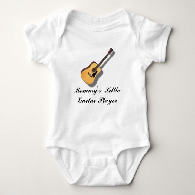 BODY PARA BEBÊ GUITAR-T-SHIRT (Frente)