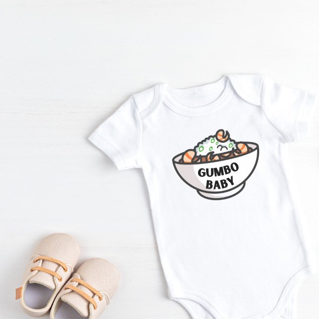 Body Para Bebê Gumbo Baby (Gumbo Baby Baby Bodysuit)