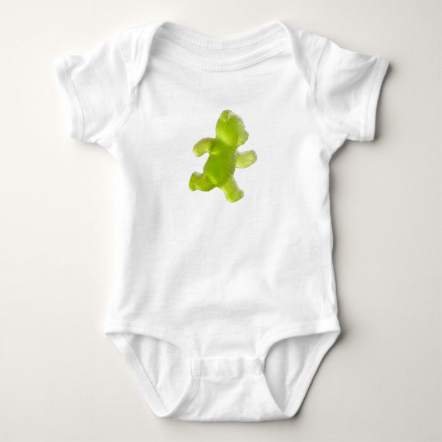 Body Para Bebê Gummy Bear on the Run - Sweet & Cool Baby Bodysuit (Frente)