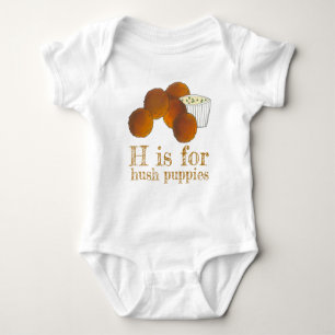 Body Para Bebê H é para "Hush Puppies Southern Soul Foodie"