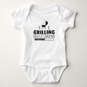Body Para Bebê Habilidades de Churrasco Carregando Smoker de Carn