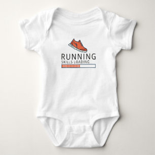 Body Para Bebê Habilidades de Corrida Carregando - Corredor