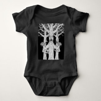 Body Para Bebê Habitantes do Diabólico Bosque Arte de Terror Estr