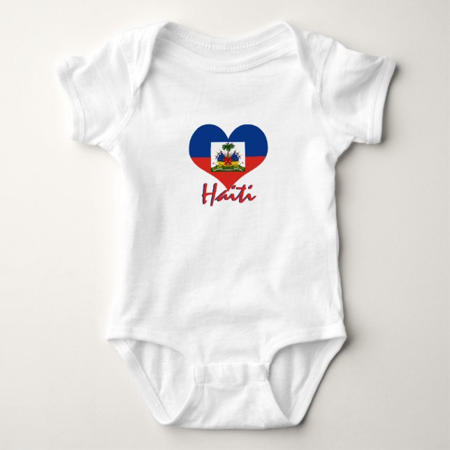 Body Para Bebê Haiti (Frente)