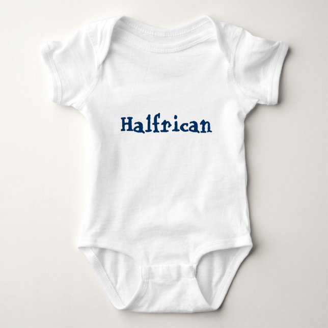 Body Para Bebê Halfrican (Frente)