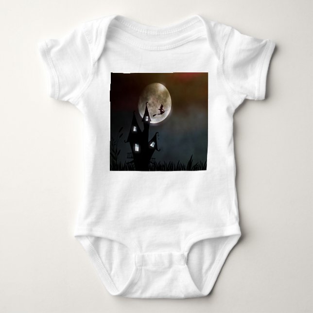 Body Para Bebê halloween (Frente)