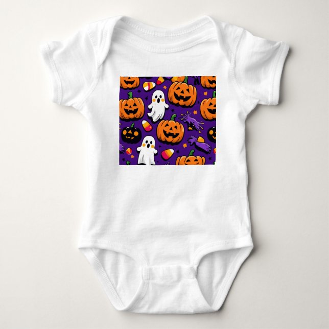 Body Para Bebê Halloween (Frente)