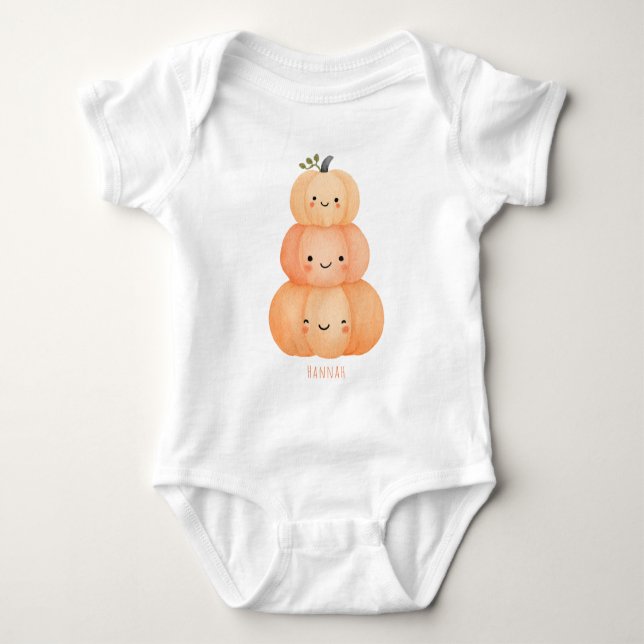 Body Para Bebê Halloween Baby T-Shirt (Frente)