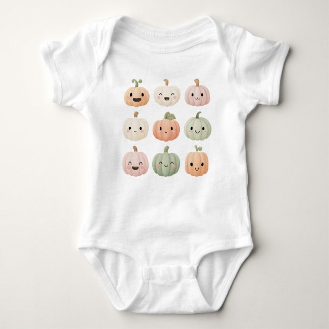 Body Para Bebê Halloween Baby T-Shirt (Frente)