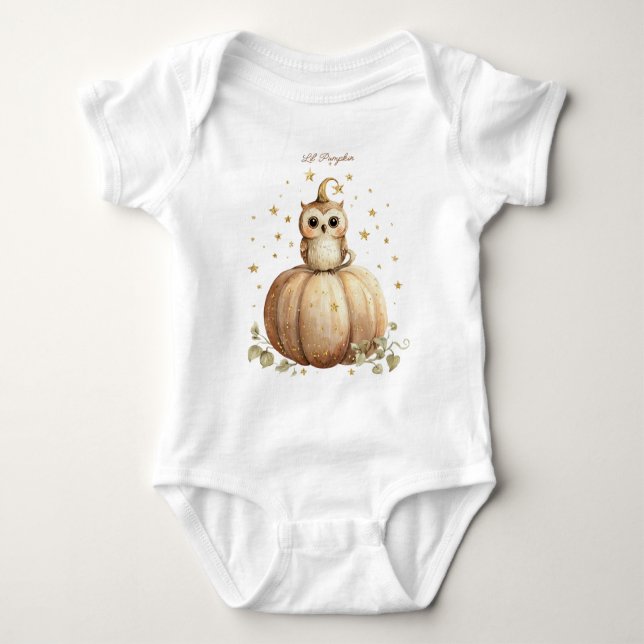 Body Para Bebê Halloween Baby T-Shirt (Frente)