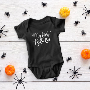 Body Para Bebê Halloween Meu Primeiro Bu!