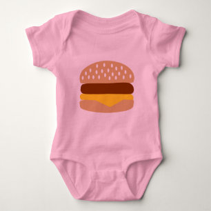 Body Para Bebê Hamburger