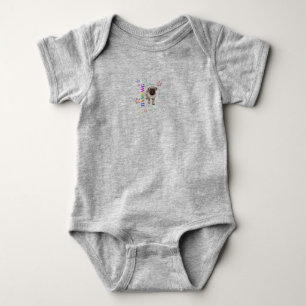 Body Para Bebê HAMbWG Baby Boy T w Hambwg Pet Abbr "Del"