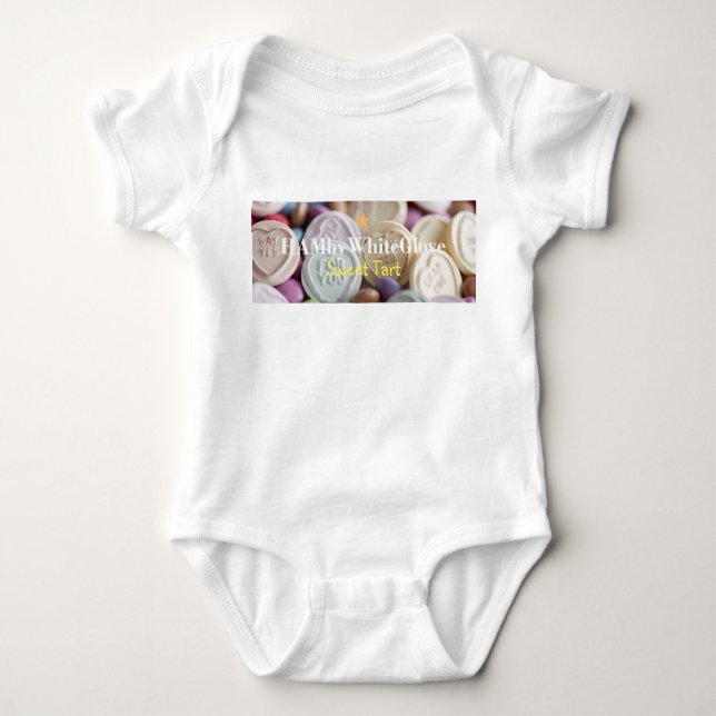 Body Para Bebê HAMbWG - Baby Love T's - Sweet Tart (Frente)