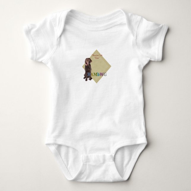 Body Para Bebê HAMbWG - T-Shirts - Laboratório de Chocolate "Zeus (Frente)