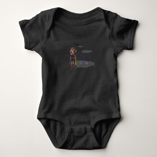 Body Para Bebê HAMbWG - T-Shirts - Laboratório de Chocolate "Zeus (Frente)