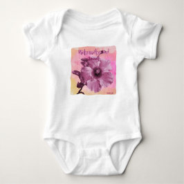 Body Para Bebê HAMbyWG - Hawaiin Hibiscus do bebê