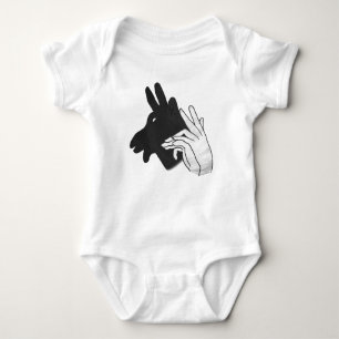 Body Para Bebê Hand Silhouette Billy Goat