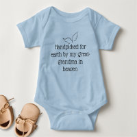 Handpicked For Earth By My Great Grandma Blue