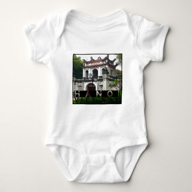 Body Para Bebê Hanói (Frente)