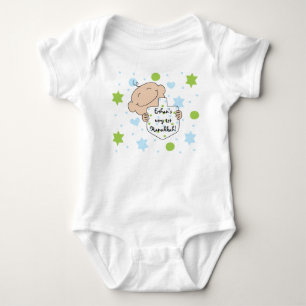 Body Para Bebê Hanukkah Baby Boy's Jersey Suit