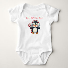 Body Para Bebê Happy Christmas Baby Body T-shirt