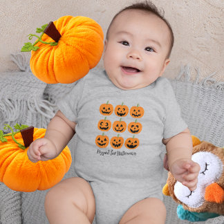 Body Para Bebê Happy Jack O'Lanterns