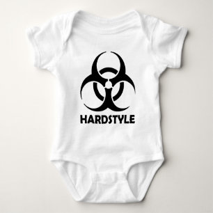 Body Para Bebê hardstyle preto tribal