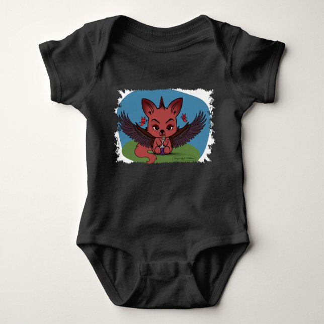 Body Para Bebê Harley Baby Bodydress (Frente)
