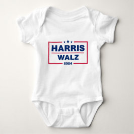 Body Para Bebê Harris Walz 2024 Kamala Harris Tim Walz Eleição