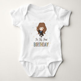 Body Para Bebê Harry Potter Chibi Hermione Mago Aniversário