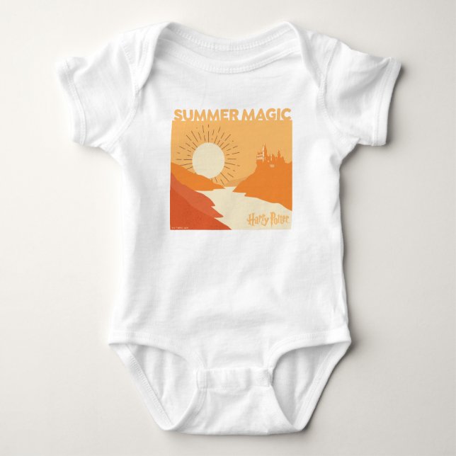 Body Para Bebê HARRY POTTER™ | HOGWARTS™ Summer Magic (Frente)